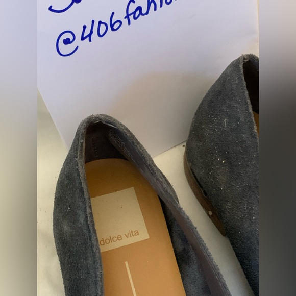 Gorgeous Gray Dolce Vita Suede Loafers - Picture 6 of 7